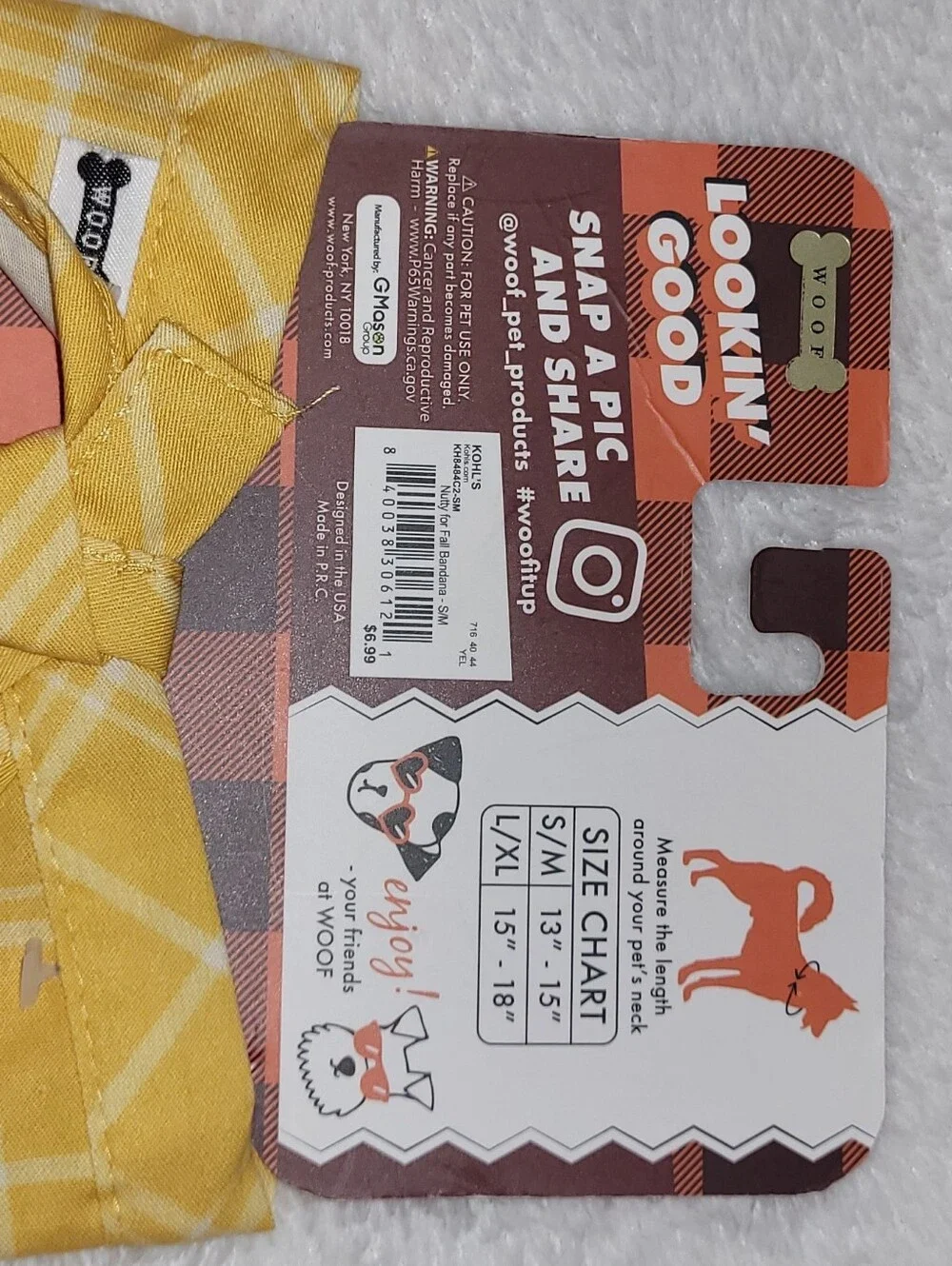 Pawtumn Collection Yellow 